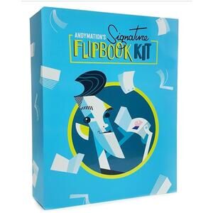 Andymation Signature Flipbook Kit Animation Set Light Pad NEW Sealed